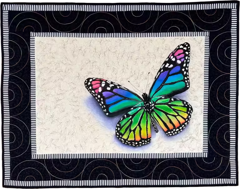 BORBOLETA EM CORES