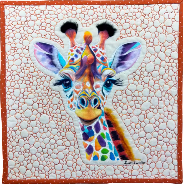 HARMONIA VERTICAL – A GIRAFA COLORIDA