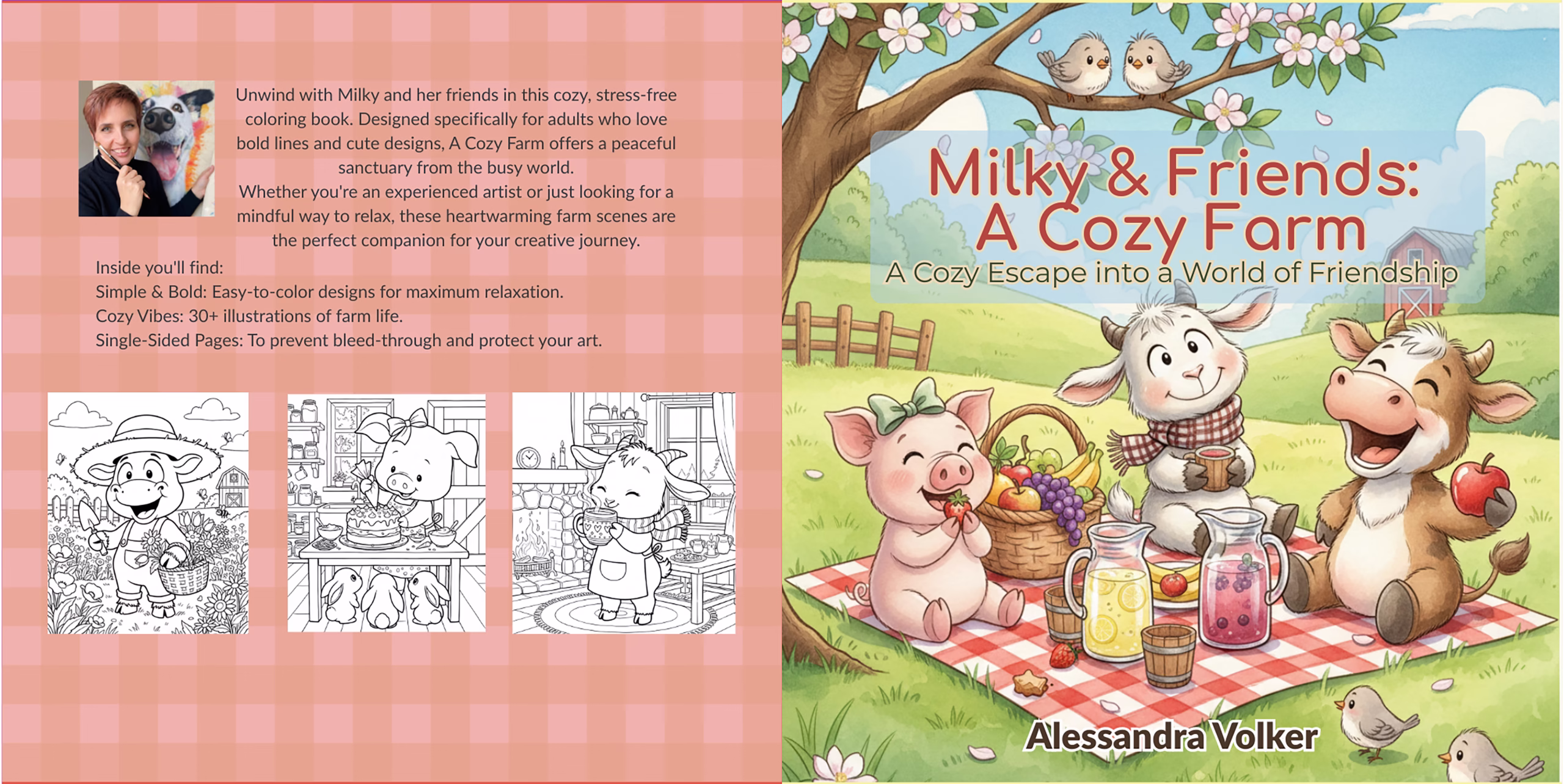 capa do livro A Cozy Farm