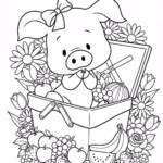 Milky & Friends: A Cozy Farm – Livro de Colorir para Adultos (Bold & Easy)